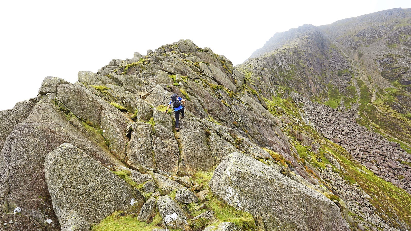 How to scramble the Daear Ddu Ridge, Moel Siabod live for the outdoors